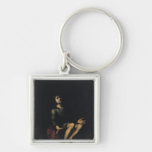 Daniel in the Lions' Den 2 Keychain