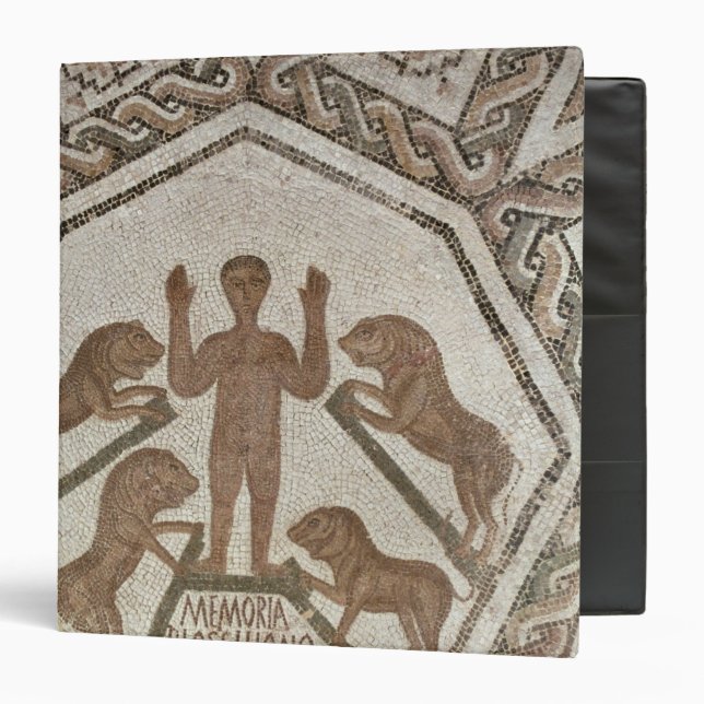 Daniel in the Lions' Den 3 Ring Binder (Front/Inside)