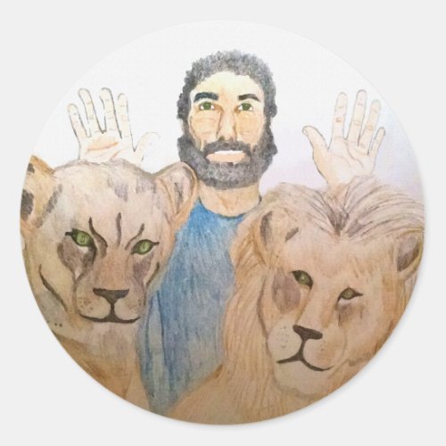 Daniel in the Lions Den II Stickers