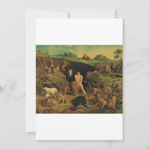 Daniel in the Lions' Den Invitation