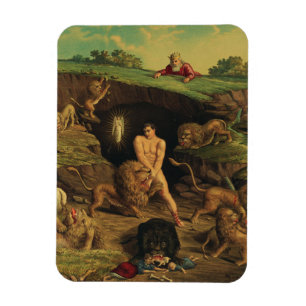 Daniel in the Lions' Den Magnet