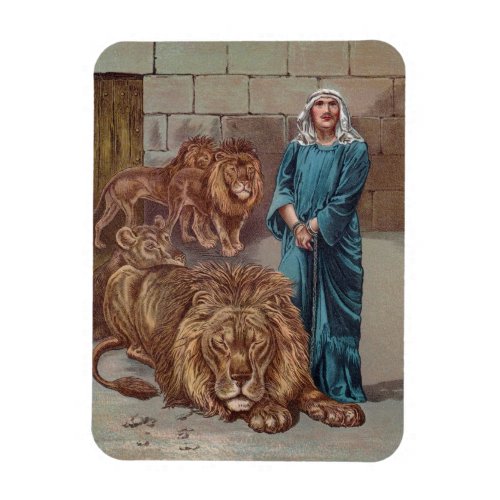 Daniel in the Lions Den Magnet