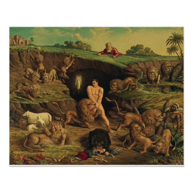 Daniel in the Lions' Den Poster (Front)