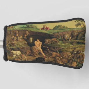 Daniel in the Lions' Den Religious Art Golf Head Cover