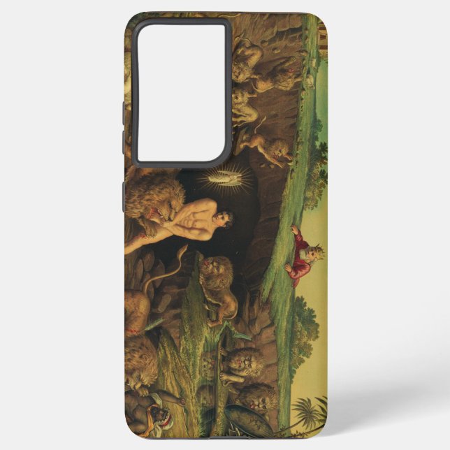 Daniel in the Lions' Den Samsung Galaxy Case (Back)
