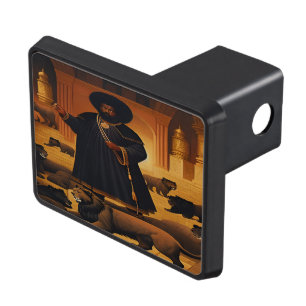 Daniel in the Lions Den Trailer Hitch Cover
