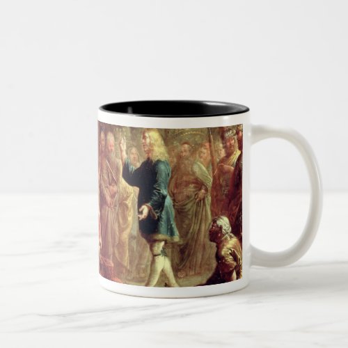 Daniel Interprets Nebuchadnezzars First Dream oi Two_Tone Coffee Mug