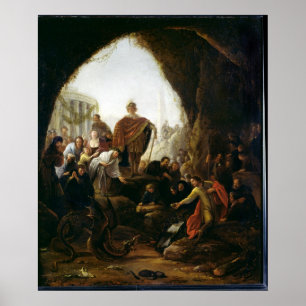 Daniel Killing the Dragon of Baal Poster