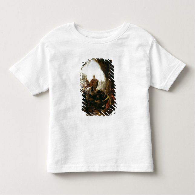 Daniel Killing the Dragon of Baal Toddler T-shirt (Front)