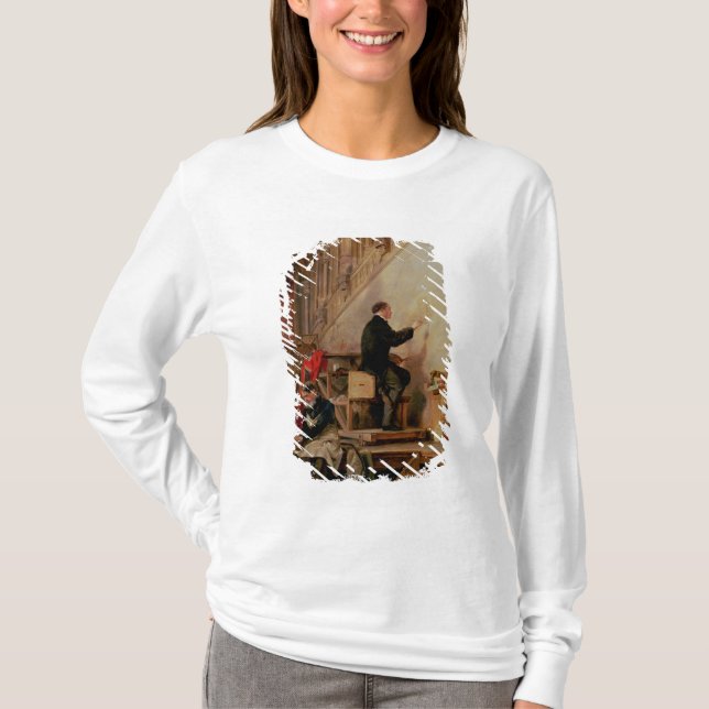Daniel Maclise  painting his mural T-Shirt (Front)