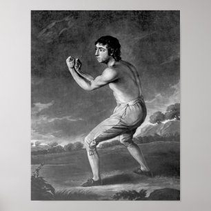 Daniel Mendoza, engraved by Henry Kinsbury, 1789 Poster