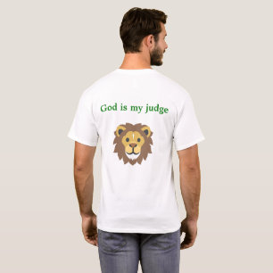 Daniel (name) in Hebrew script with meaning (back) T-Shirt