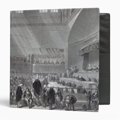 Daniel OConnell standing trial in 1844 Binder