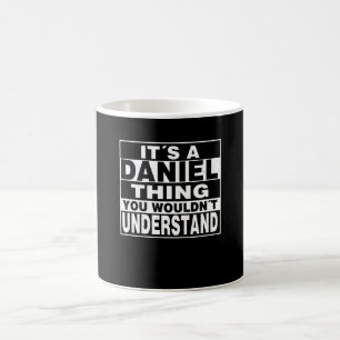 DANIEL Surname Personalized Gift Coffee Mug