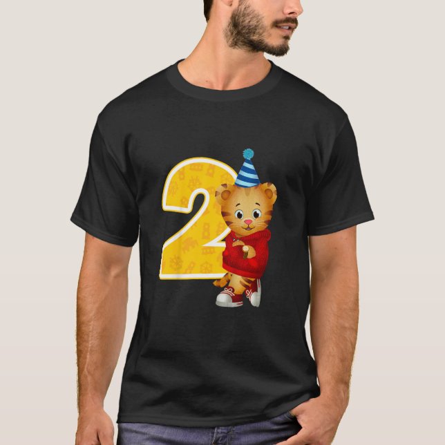 Daniel Tiger s Neighborhood My 2nd Birthday T-Shirt (Front)