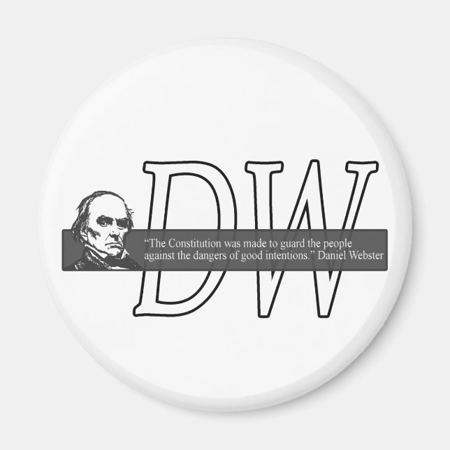 Daniel Webster Quotes Magnet (Front)