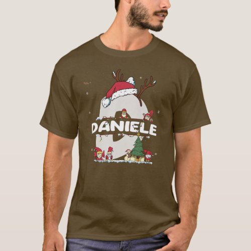 Daniele Christmas  w Daniele Name for funny Xmas  T_Shirt