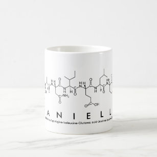 Danielle peptide name mug