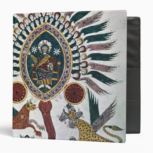 Daniel's vision of Four Beasts and God Binder (Front/Inside)