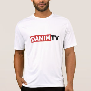 Danim TV Official Logo Sport-Tek TShirt Mens White