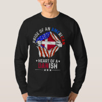 Danish American America Pride Foreign Country Denm