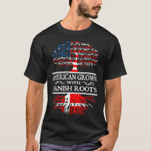 danish - american grown with danish roots T-Shirt