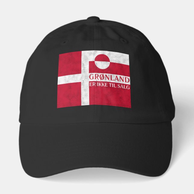Danish and Greenland Flag Hat (Front)