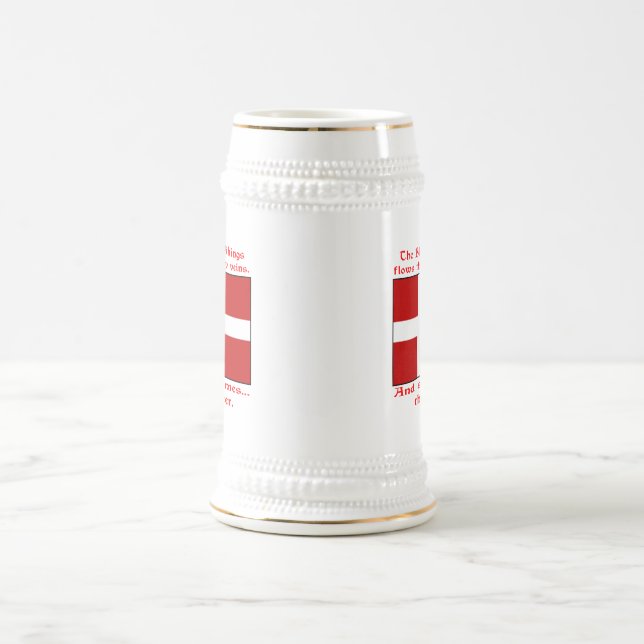 Danish Blood & Beer Viking Beer Stein (Center)