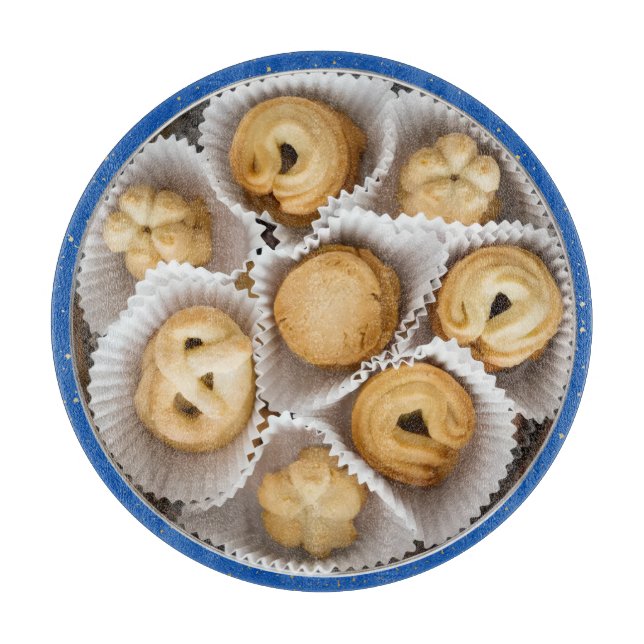 Danish Butter Cookie Pillow Cutting Board (Front)