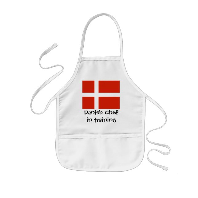 Danish Chef in Training Kids' Apron (Front)