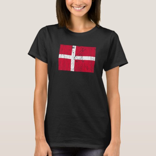Danish Denmark Flag Pride Danish Flag   T_Shirt