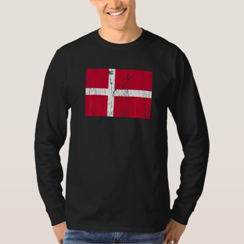 Danish Denmark Flag Pride Danish Flag   T_Shirt