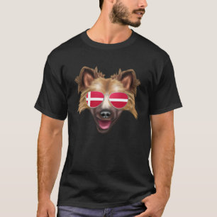 Danish Flag Australian Cattle Dog Dog Denmark Pock T-Shirt