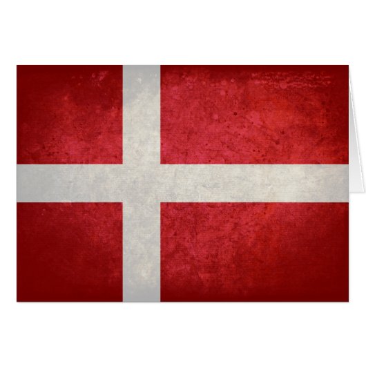 Danish Flag Cards (Front Horizontal)