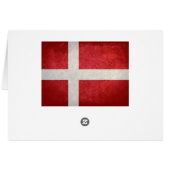 Danish Flag Cards (Back Horizontal)