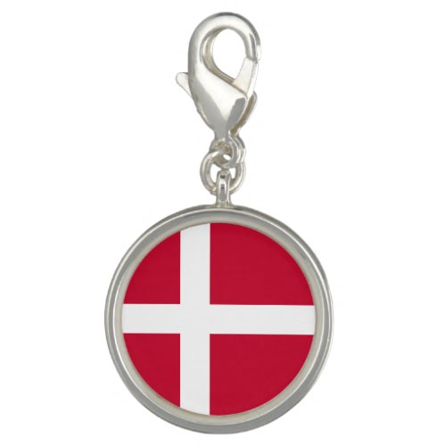 Danish flag charm