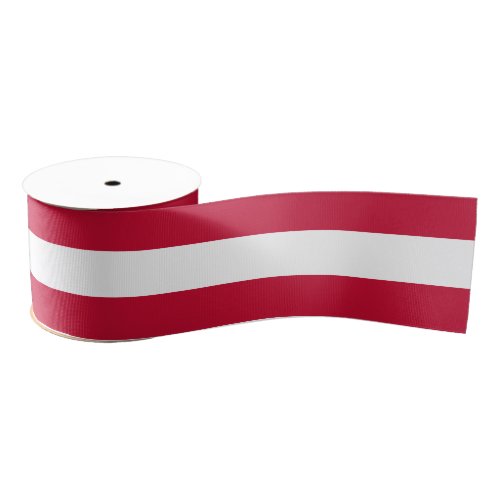 Danish flag colours ribbon patriots Denmark Grosgrain Ribbon