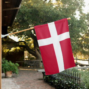 Danish Flag & Denmark country house flag / sports