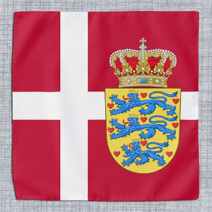Danish Flag & Denmark fashion bandana /sport fan