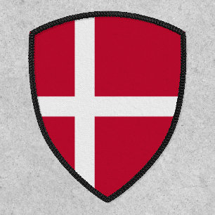 Danish Flag, Flag of Denmark Patch