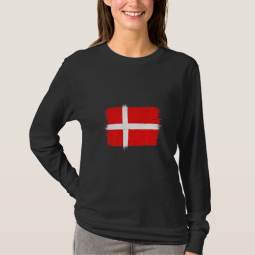 Danish Flag Grundlovs T_Shirt