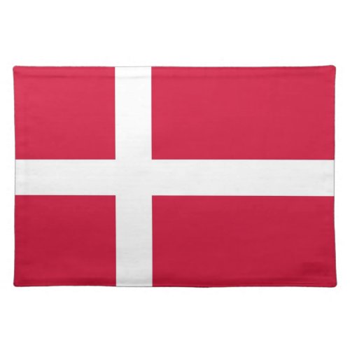 Danish Flag on MoJo Placemat