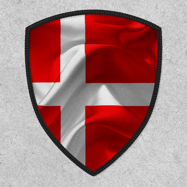 Danish flag patch (Front)