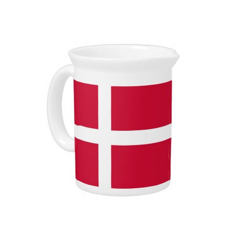 Danish Flag Pitcher