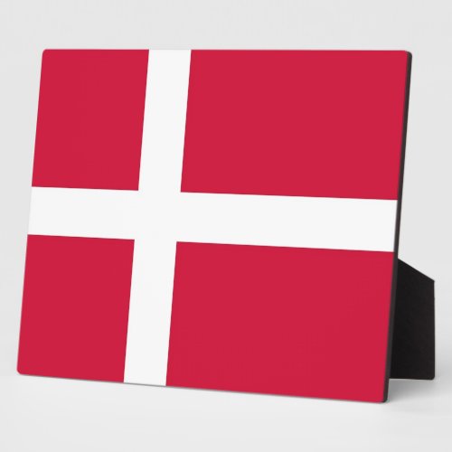 Danish Flag Plaque