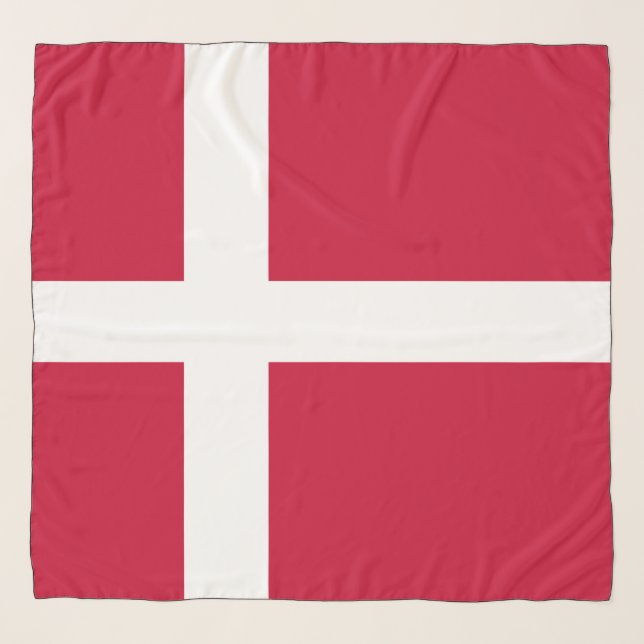 Danish Flag Scarf (Front)