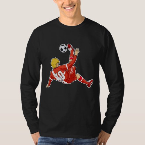 Danish Flag Soccer Team I Soccer Denmark T_Shirt