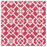 Danish Flag &amp; Trendy Denmark Fabric fashion WHT