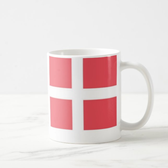 Danish Flags Coffee Mug (Right)