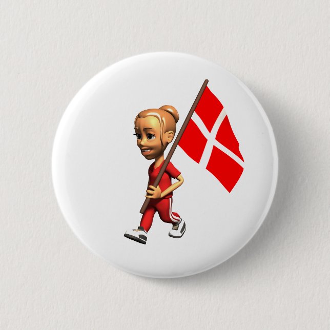 Danish Girl Button (Front)